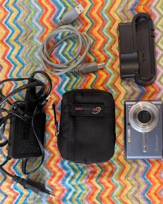 Casio Exilim EX-S600 blu – fotocamera digitale 6MP