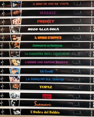 14 dvd alfred hitchcock originali nuovi