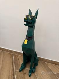 Statua Dobermann in Resina - Arredamento moderno