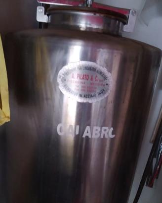 serbatoio acciaio 100% litri 320