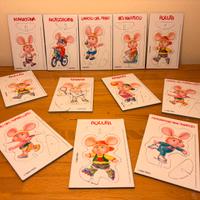 12Figurine Topo Gigio Maria Perego Plasmon vintage