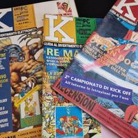 K - rivista di videogiochi anno 1991 (7 numeri)