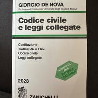 Codice civile e leggi collegate - Giorgio De Nova