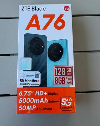 Telefono Nuovo ZTE Blade A76 5G 128Gb
