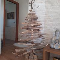 albero di natale rustico