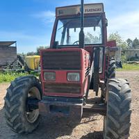 Trattore FIAT 70 90 con forca