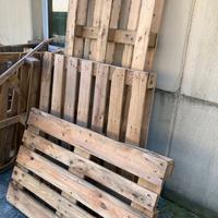 Pallet usati varie misure gratis per ritiro