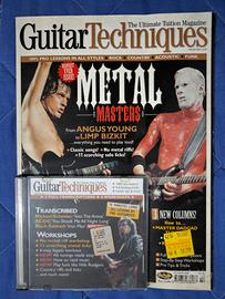 Guitar Techniques rivista+cd