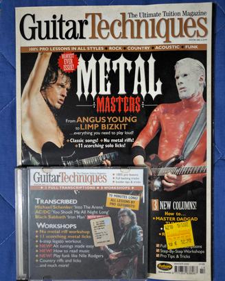 Guitar Techniques rivista+cd