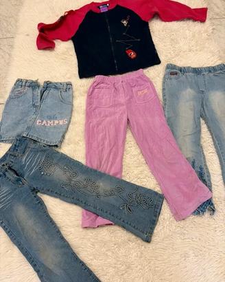 Lotto abbigliamento bimba 7/8 anni –