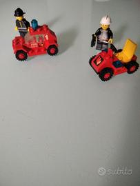 Set lego city 6611 e 6602-1 completi con figure