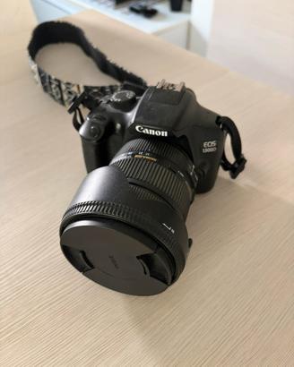 Canon EOS 1300D + Obiettivo Sigma 17-50mm