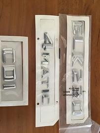 Targhetta identificativa mercedes glk