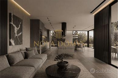 Villa singola su unico piano con 520 mq di giardin