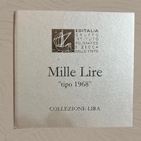 Lingottini 1000 lire 1968 Editalia