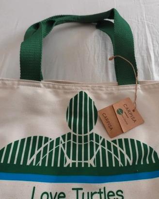 borsa mare CarpiBorsa Mare Carpisa "Love Turtlessa