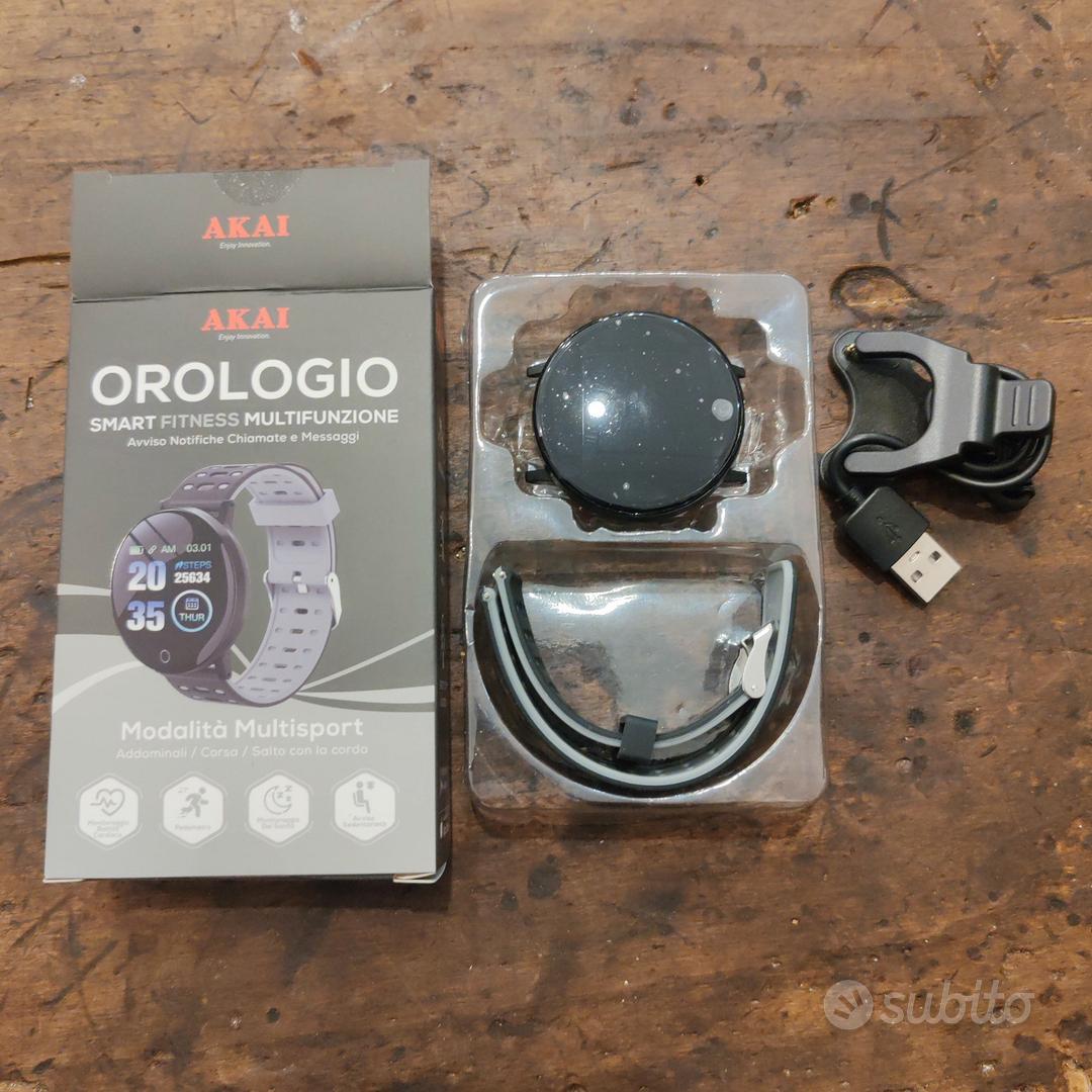 Orologio smart fitness deals multifunzione akai