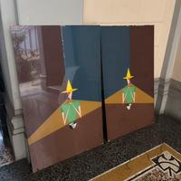 Vintage design - pannelli in plexiglas anni '60