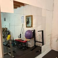 Grande Specchio Artigianale per Home Gym / Garage