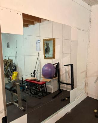 Grande Specchio Artigianale per Home Gym / Garage