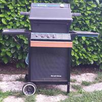Barbecue broil-king con fornello laterale