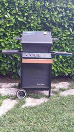 Barbecue broil-king con fornello laterale
