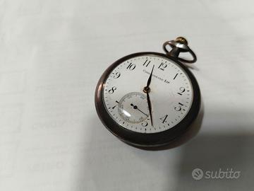 Orologio da tasca di argento anno 1905