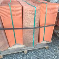 Coppi anticati in cotto nuovi.