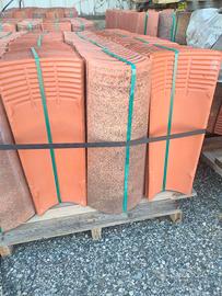 Coppi anticati in cotto nuovi.