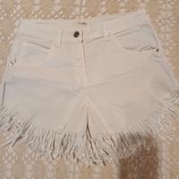 Pantaloncino bianco tg M