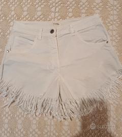 Pantaloncino bianco tg M