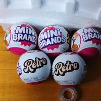 Set 5 sfere ZURU Mini Brands Retro vintage edition