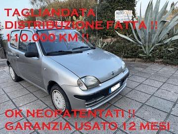 Fiat SEICENTO GARANZIA OK NEOPAT.TAGLIANDATA