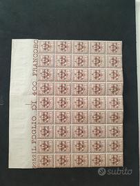 francobolli emissioni Trento e Trieste 1921 2 cent