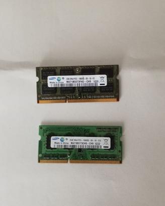 Moduli RAM per Notebook