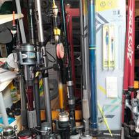 CANNE VARIE PESCA