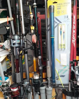CANNE VARIE PESCA