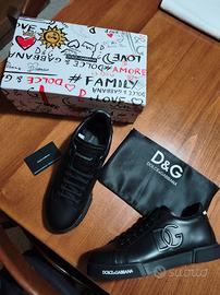 Scarpe Eleganti D&G uomo  in pelle nera  Eur 43