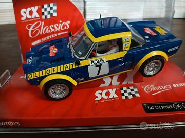 Slotcar Scalextric scx Fiat Abarth 124 Nuova