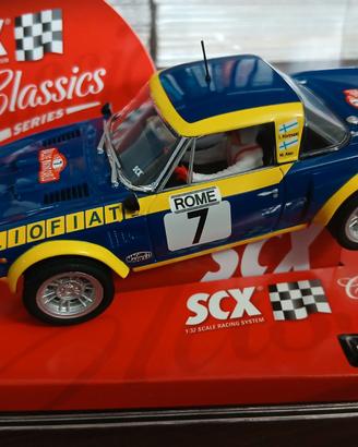 Slotcar Scalextric scx Fiat Abarth 124 Nuova