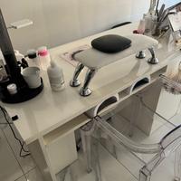 Tavolo manicure nails unghie + aspiratore Emil