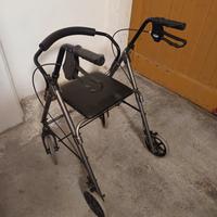 Carrello pieghevole per anziani