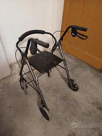 Carrello pieghevole per anziani
