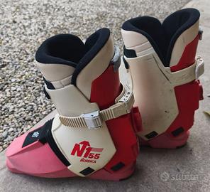 Scarpone Sci Nordica N 155 monogancio vintage