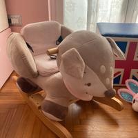 Dondolo peluche nattou