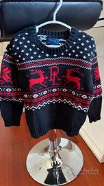 Maglione Ralph Lauren originale bambino 4 anni