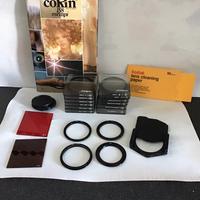 14 filtri Cokin,1 porta filtri,4 anelli adattatori