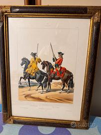 Acquerelli Dragoni francesi