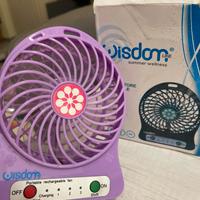 Mini Ventilatore usb ricaricabile