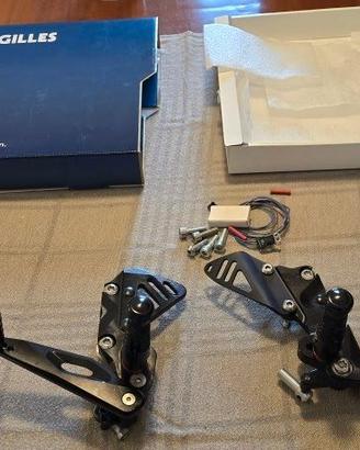 Pedane Arretrate Gilles Tooling SPEED TRIPLE